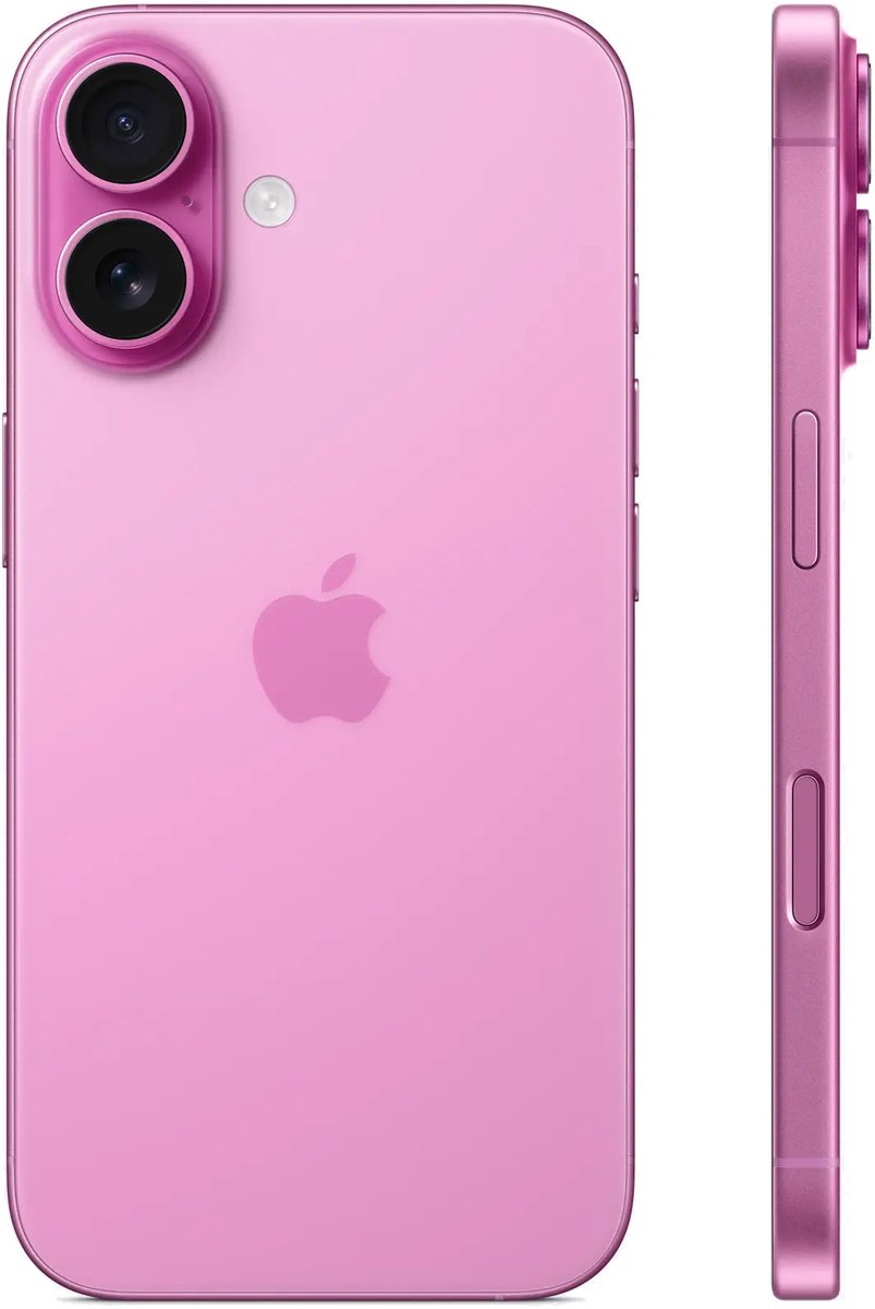 Apple iPhone 16 - Roze