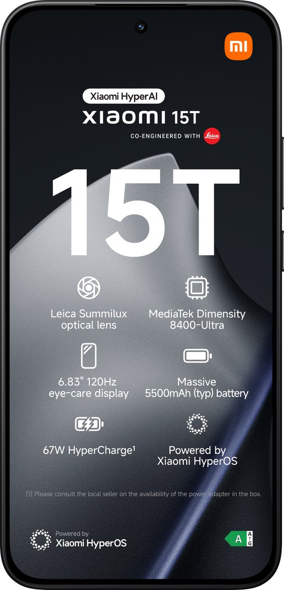 Xiaomi 15T - 12GB - Zwart
